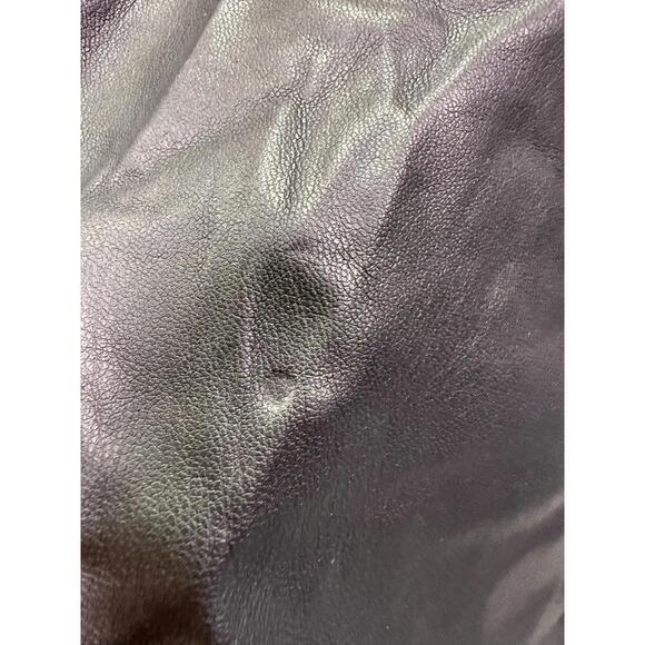 BOSS Black Daledy Leather Dress Size 12 with Marks on Leather - Picture 8 of 9